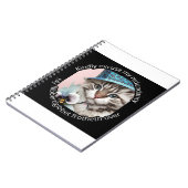 イタリアン高級猫グラデーション: ノートブック (左側)