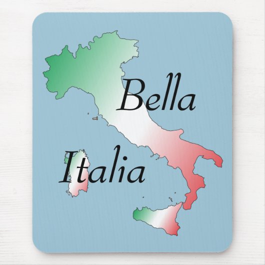 イタリアン – イタリアマウスパッド マウスパッド (正面)