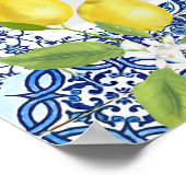 イタリアン-インスパイア歓迎サイン | シャワエレガントー ポスター (角)