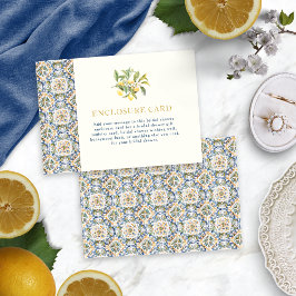 イタリアン エンクロージャーカード