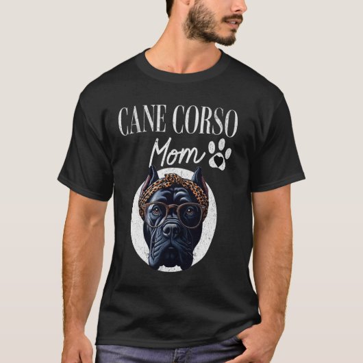 イタリアン・キャン・コルソの母 Tシャツ (正面)