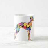 イタリアン・グレーハウンド コーヒーマグカップ (中央)