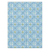 イタリアン，シシリアのアート，マジョリカ，タイル，モロッコのタイル テーブルクロス (正面)