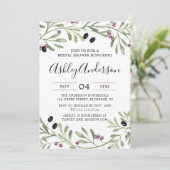 イタリアン トスカーナ ウェディング シャワー 招待状 (スタンド正面)