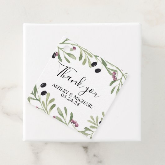 イタリアン トスカーナ パーティー ギフトタグ フェイバータグ (インサイチュ)