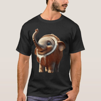 イタリアン・ブレインロットAI生成キャラ ココファント E Tシャツ