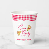 イタリアン・ベビーシャワー　Ciao Baby 紙コップ (正面)