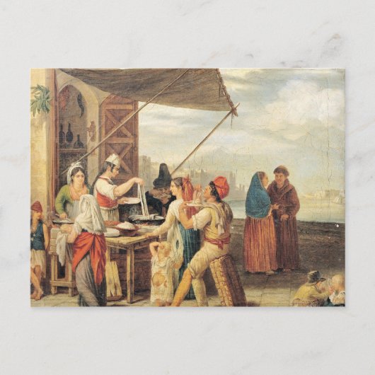 イタリアン・マーケット ポストカード (正面)