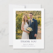 イタリアン・レモン地中海の結婚式 サンキューカード (正面)
