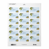 イタリアン レモン アドレス ラベル (フルシート)