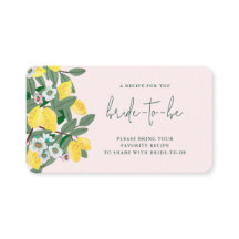 イタリアン レモン ブライダルシャワー シェア ア レシピ