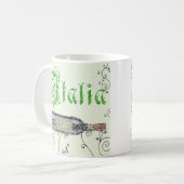 イタリアン ワインボトル コーヒーマグ コーヒーマグカップ (正面左)