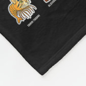 イタリアン – 三つ葉原Zミーム90おもしろい三つ葉巻 フリースブランケット (角)