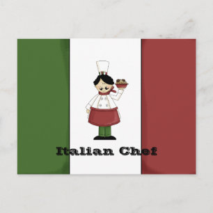 イタリアン Chef #3レシピカード ポストカード