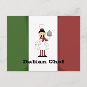イタリアン Chef #4レシピカード ポストカード