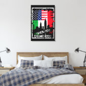 イタリアンAmerican Canvas Print キャンバスプリント (インサイチュ (寝室))