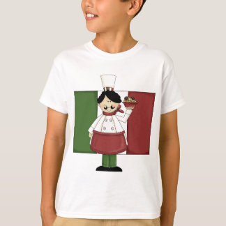 イタリアンChef – カスタマイズ可能 Tシャツ