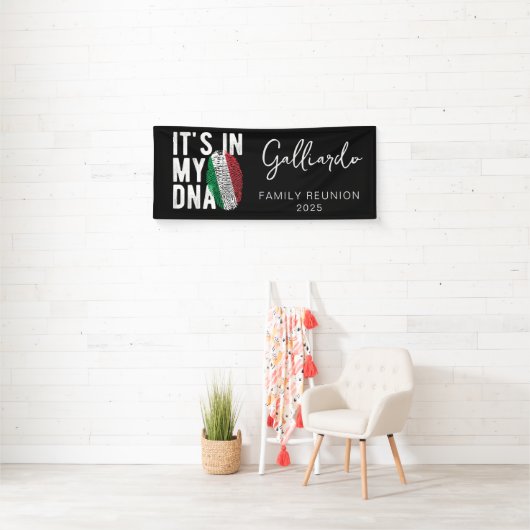 イタリアンDNA家族再会 横断幕 (インサイチュ)