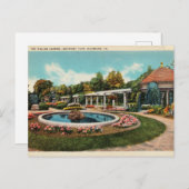 イタリアンGarden, Maymont Park，リッチモンド・バージニア ポストカード (正面/裏面)
