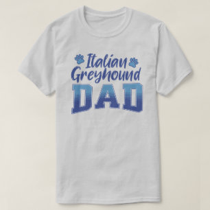 イタリアンGreyhoundパパギフトfor Dogパパ Tシャツ