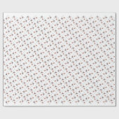 イタリアンGreyhound履歴デザイン ラッピングペーパー (フラット)