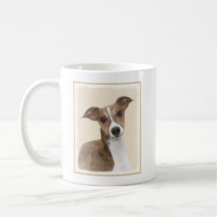 イタリアンGreyhound絵画 s – かわいいオリジナルドッグアート コーヒーマグカップ