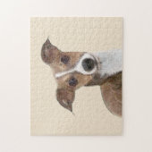 イタリアンGreyhound絵画 s – かわいいオリジナルドッグアート ジグソーパズル (縦)