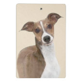 イタリアンGreyhound絵画 s – かわいいオリジナルドッグアート ミニクリップボード (裏面)
