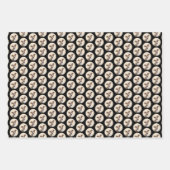 イタリアンGreyhound絵画 s – かわいいオリジナルドッグアート ラッピングペーパーシート (正面3)