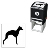 イタリアンGreyhound Dog Bred Silhouette Iggy セルフインキングスタンプ (インサイチュ)