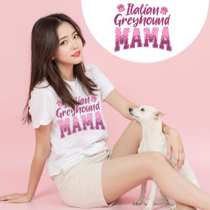 イタリアンGreyhound Mama Iggy Gift for Dog Mom Tシャツ