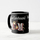 イタリアンGreyhound MOMギフト マグカップ (正面左)