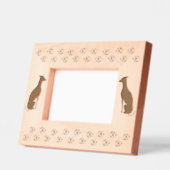 イタリアンGreyhound/Whipet レーザー彫刻フレーム (左)