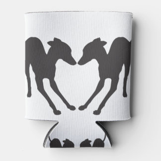 イタリアンGreyhoundsよくはしゃぐ IG 缶クーラー