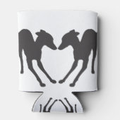 イタリアンGreyhoundsよくはしゃぐ IG 缶クーラー (裏面)