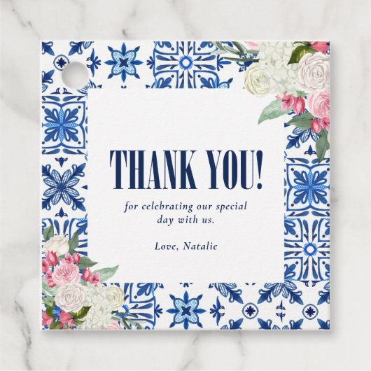 イタリアンMamma Mia Thank フェイバータグ (正面)