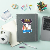イタリアヴィンテージセーリング旅行ポスター シール (iPadカバー)