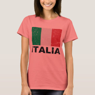 イタリアヴィンテージ国旗 Tシャツ