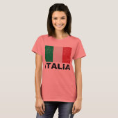 イタリアヴィンテージ国旗 Tシャツ (正面フル)