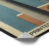 イタリアヴィンテージ旅行ポスターアドレトロプリント ポスター (角)