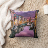 イタリアヴェニスカナル装飾用クッション クッション (ブランケット)