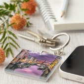 イタリアヴェネスカナルアクリルキーチェーン キーホルダー (正面右)