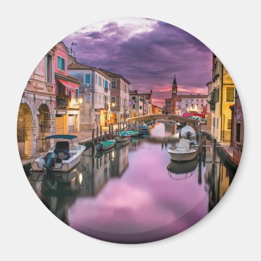 イタリアヴェネツィアカナル マグネット (正面)