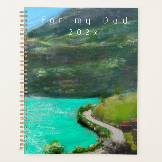 イタリアヴェネツィアグランド絵を描カナル プランナー手帳 (正面)