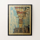 イタリアヴェネツィアヴィンテージトラベル ジグソーパズル (縦)