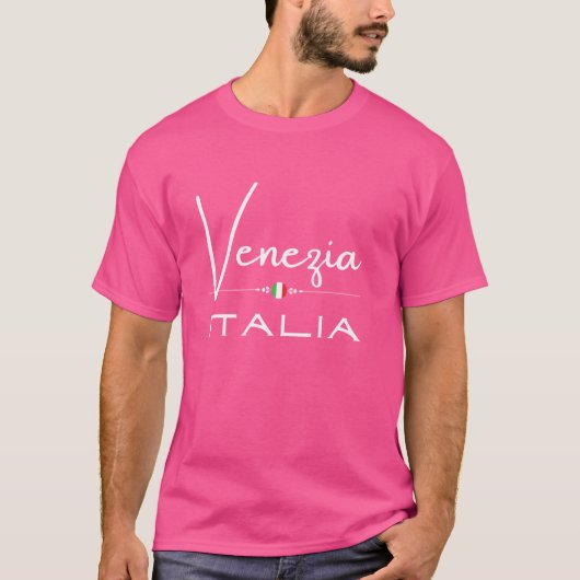イタリアヴェネツィアヴェネツィアヴェネツィア Tシャツ (正面)