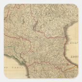 イタリア中部、上部 スクエアシール (正面)