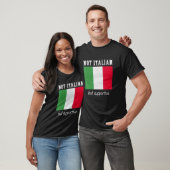 イタリア人ではないがイタリアを支援する Tシャツ (ユニセックス)