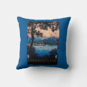 イタリア人のリビエラ旅行ポスター クッション (裏面)