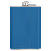 イタリア人のリビエラ旅行ポスター フラスク (裏面)